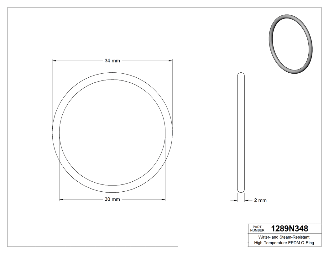 Technical drawing - 1289N348
